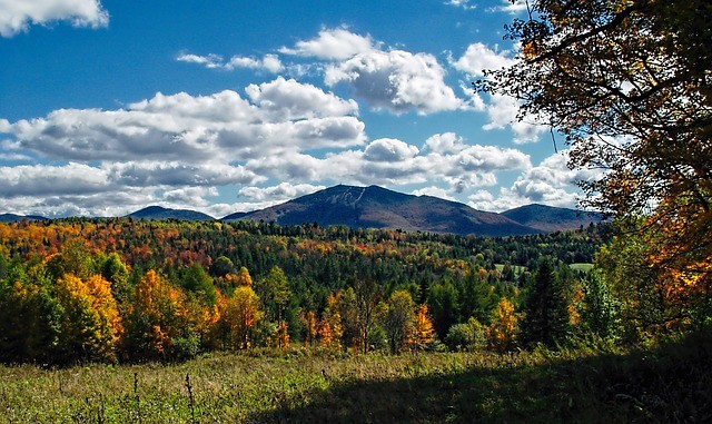Fall Foliage in the Northeast Kingdom of Vermont
