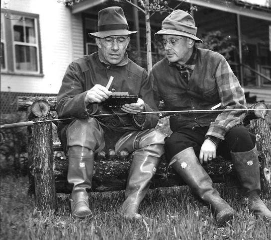 Governor Aiken and Alf Landon