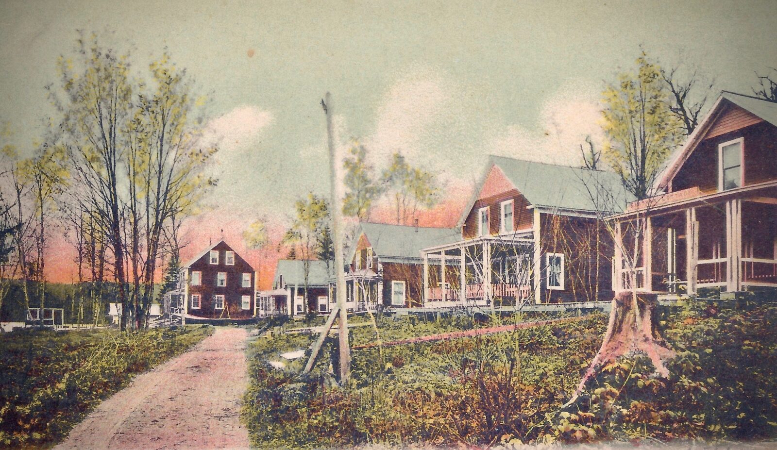 Old Quimby Country Postcard