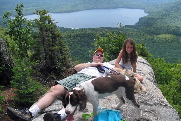 Hiking Trails at Quimby Country in Vermont