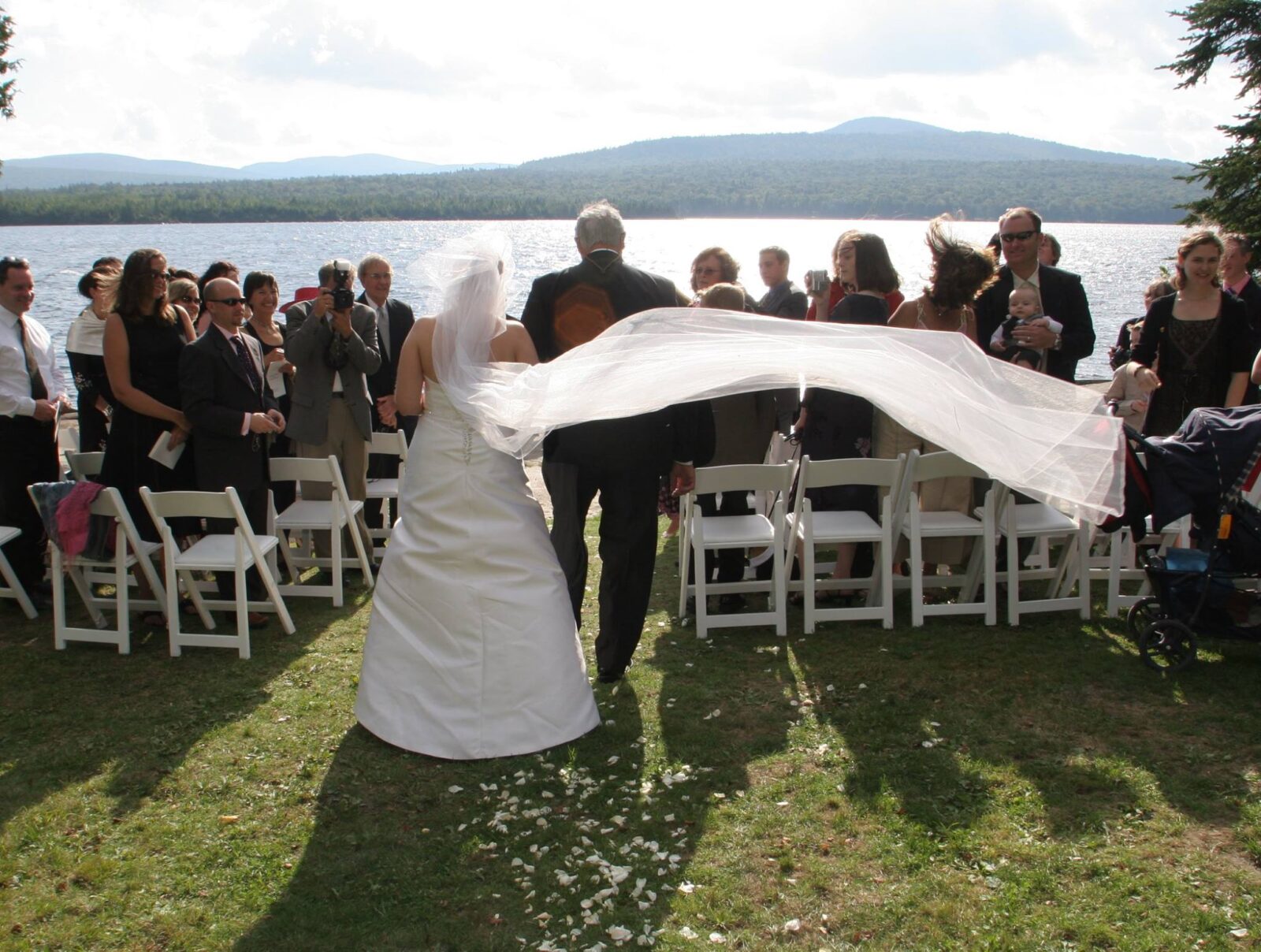 Autumn Weddings in Vermont at Quimby Country